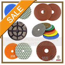 Multi Compuesto Back Plate Granite y Marble Polishing Pads